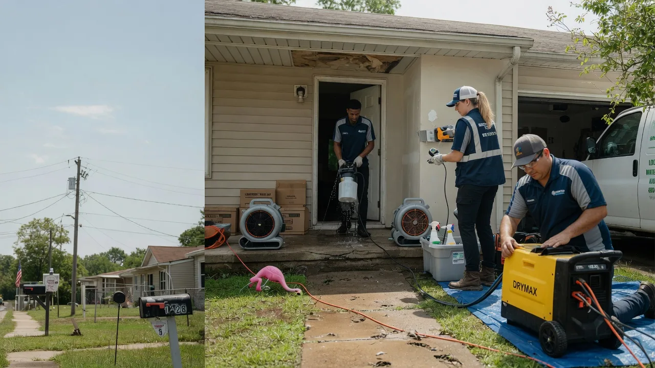 Storm Damage Water Removal in Dixie, WV near me